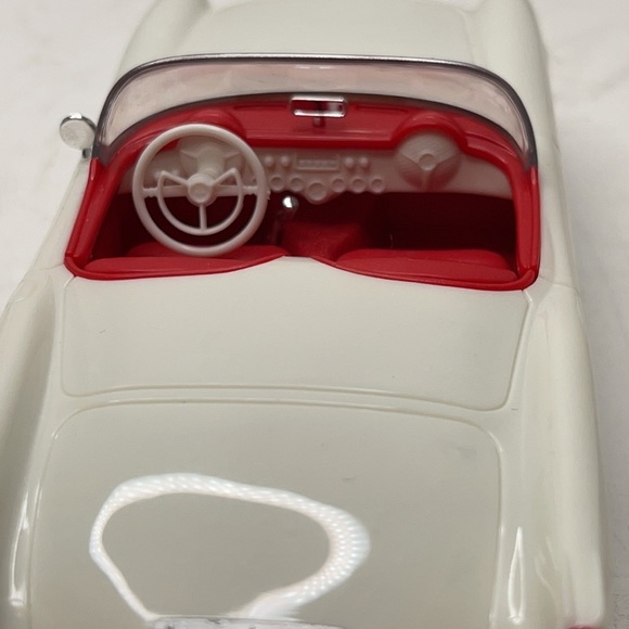 #8732 AMT Ertl 1953 Corvette Polo White 1/25 Scale Plastic Promo Model Car NEW - Picture 7 of 13